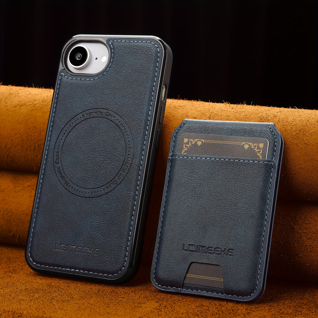 Coque portefeuille magnétique détachable