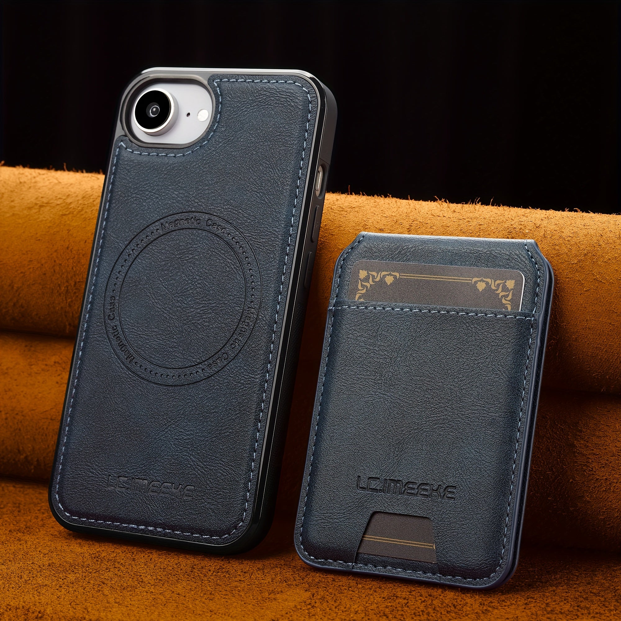 Coque portefeuille magnétique détachable