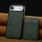 Coque portefeuille magnétique détachable