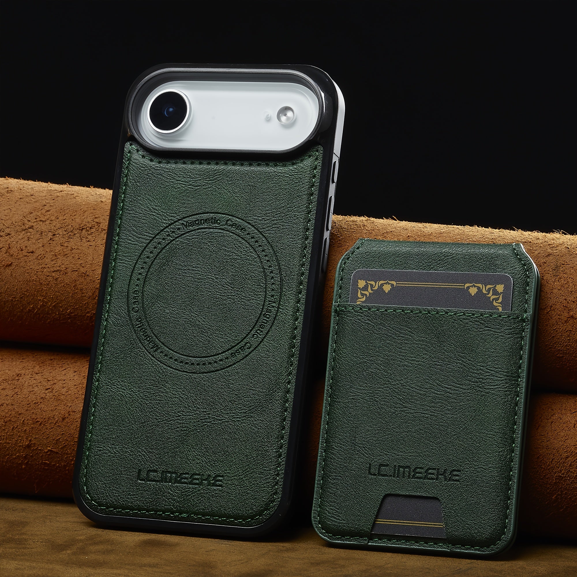 Coque portefeuille magnétique détachable