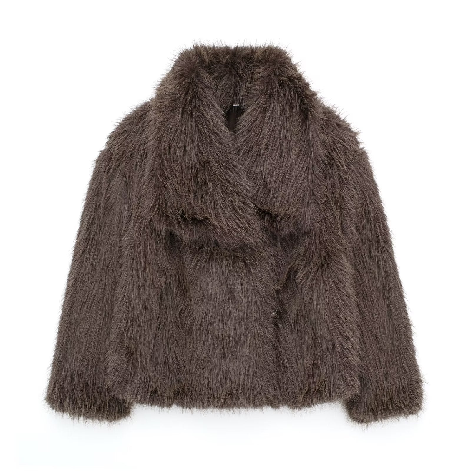 Manteau d'hiver en peluche
