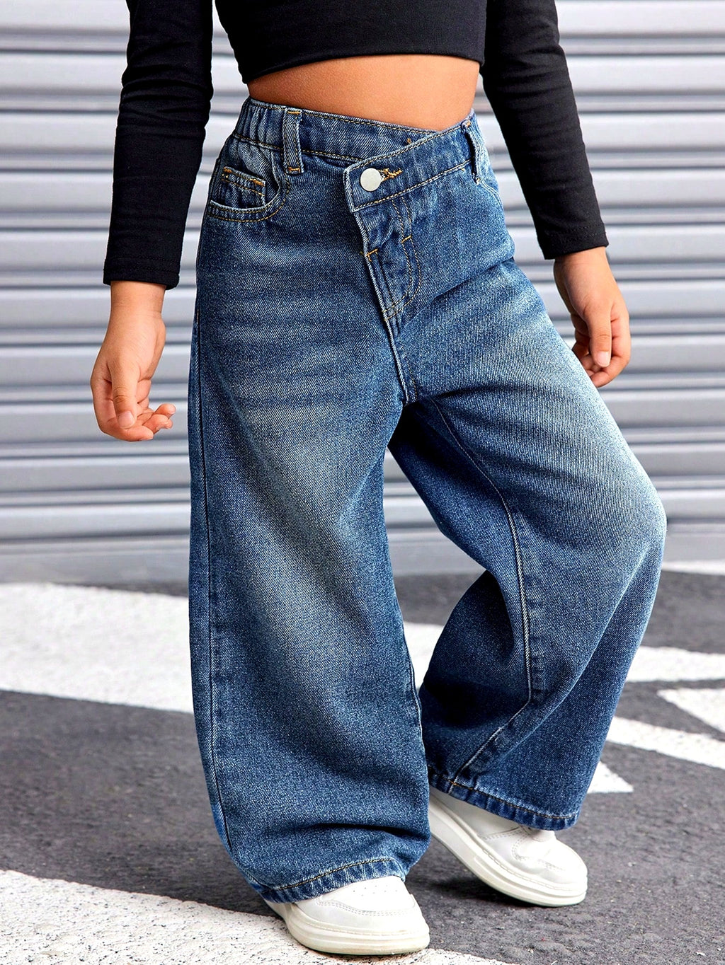 Pantalon denim Y2K