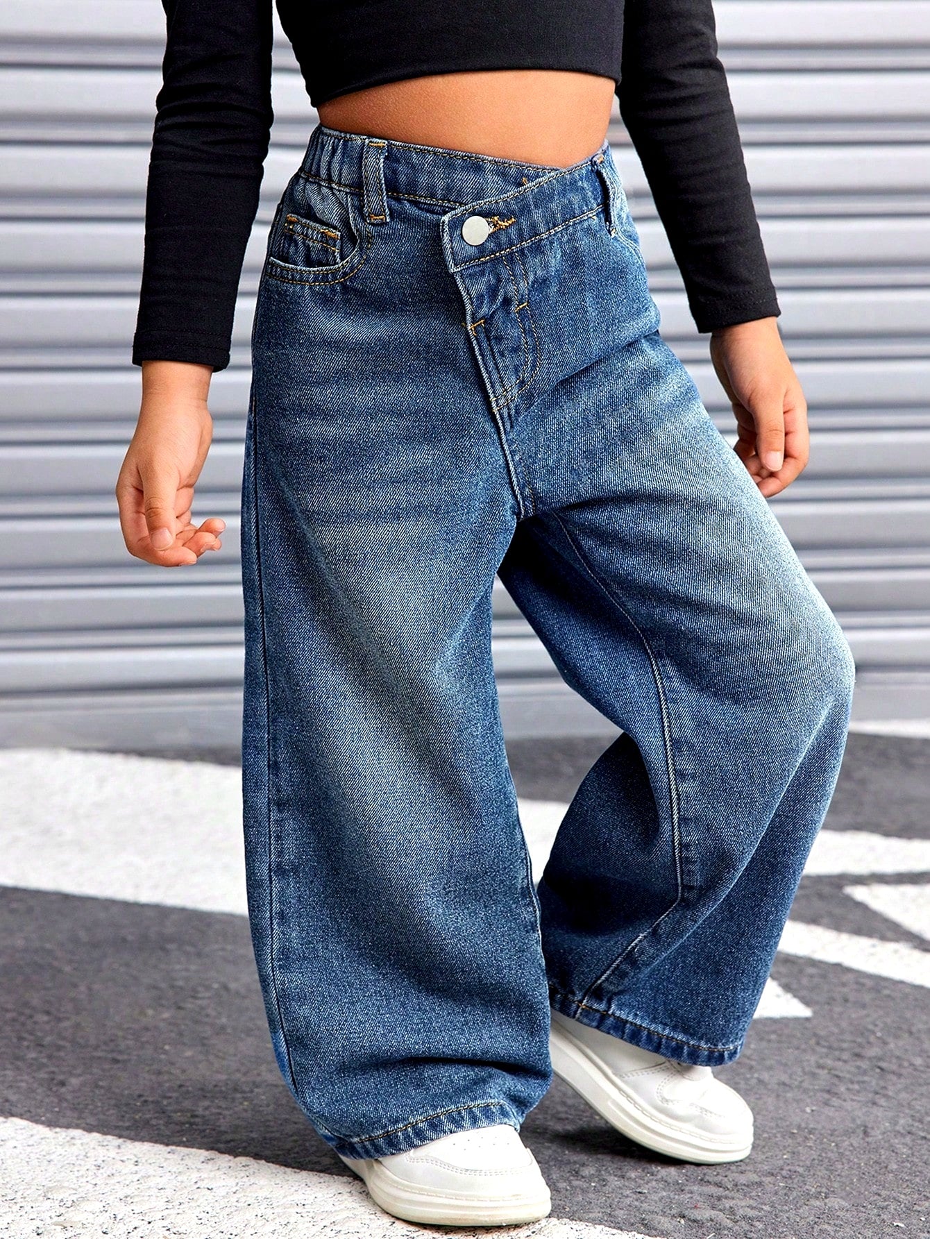 Pantalon denim Y2K