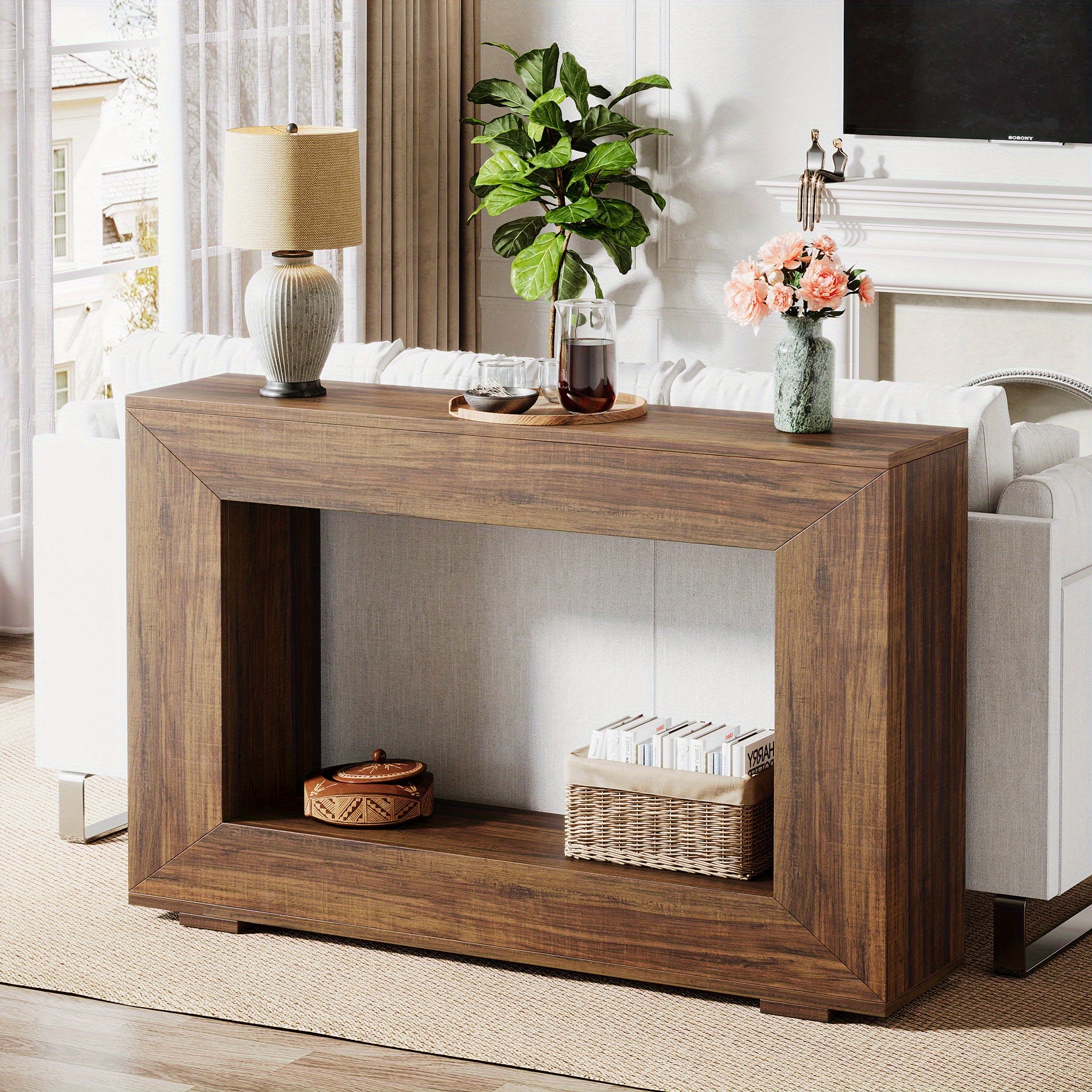 Rectangular Sofa Table
