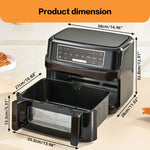 Air Fryer Single And Double Chambers 12L