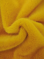 Girls' Elegant And Thick Plush Coat