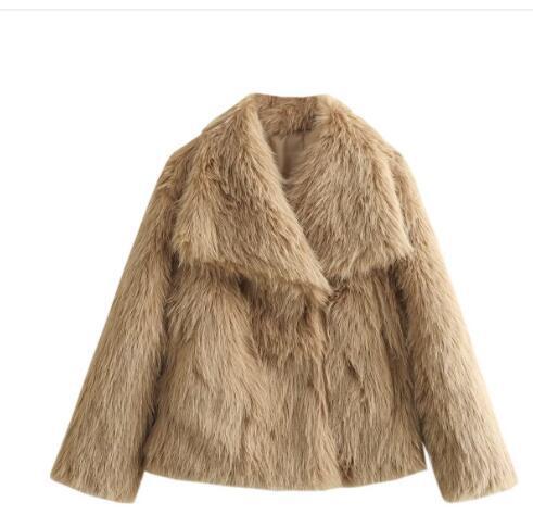 Manteau d'hiver en peluche