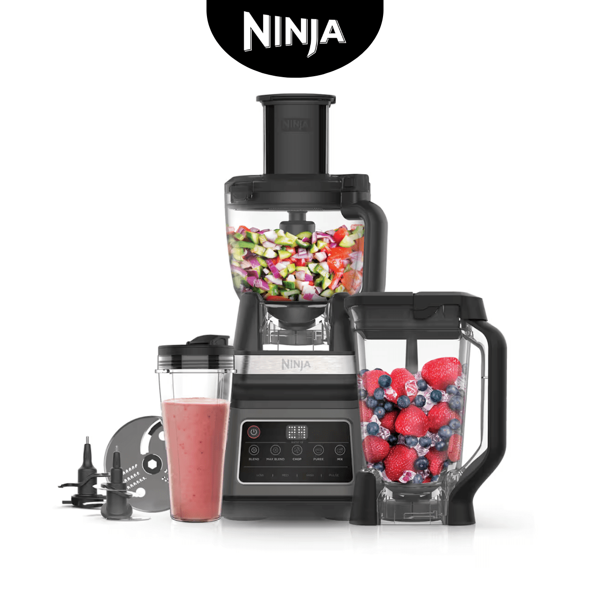 Ninja BN800EU 9-in-1 Auto-iQ Kitchen Robot