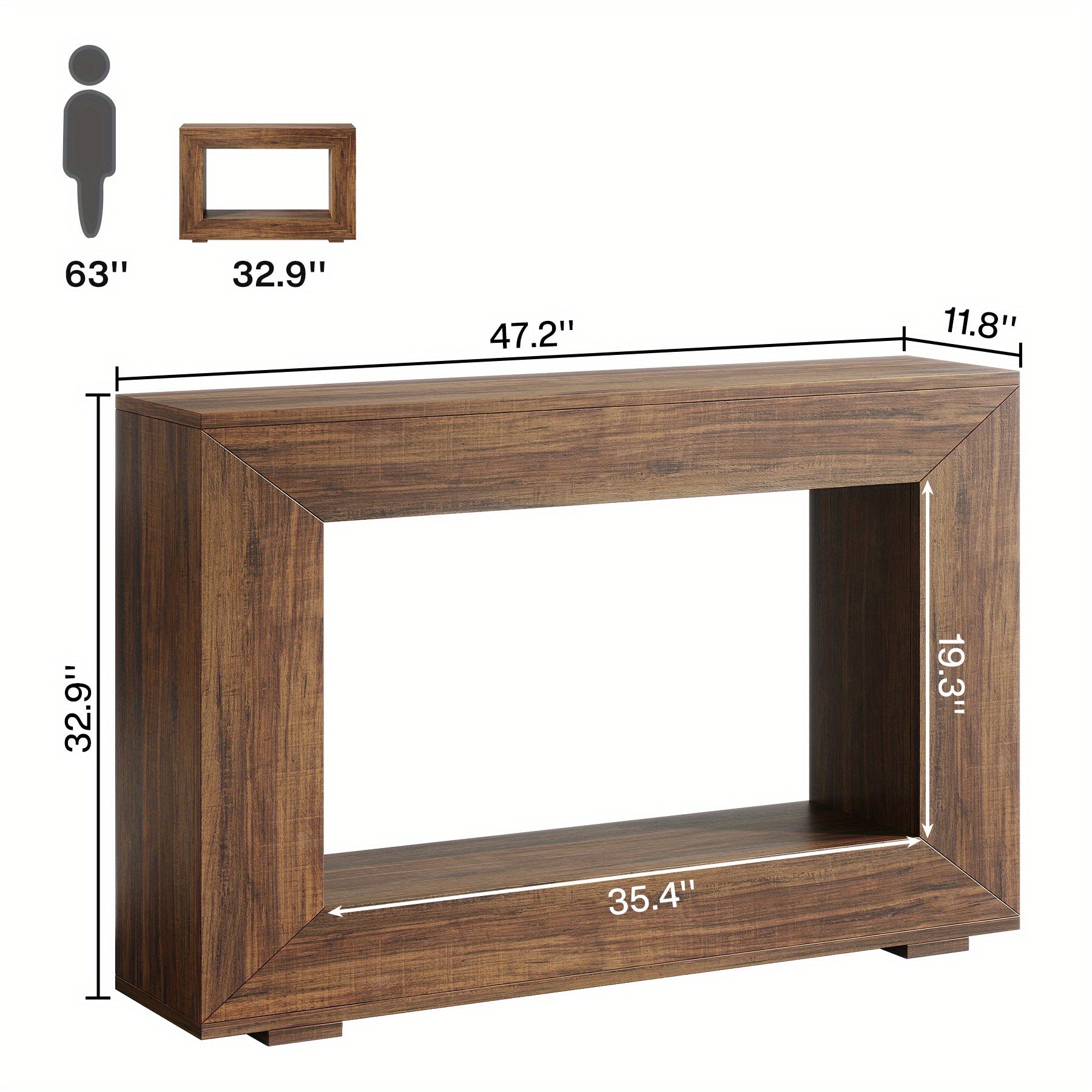 Rectangular Sofa Table