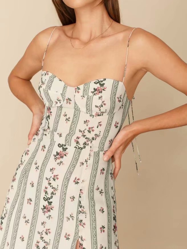 Robe Rétro Imprimée