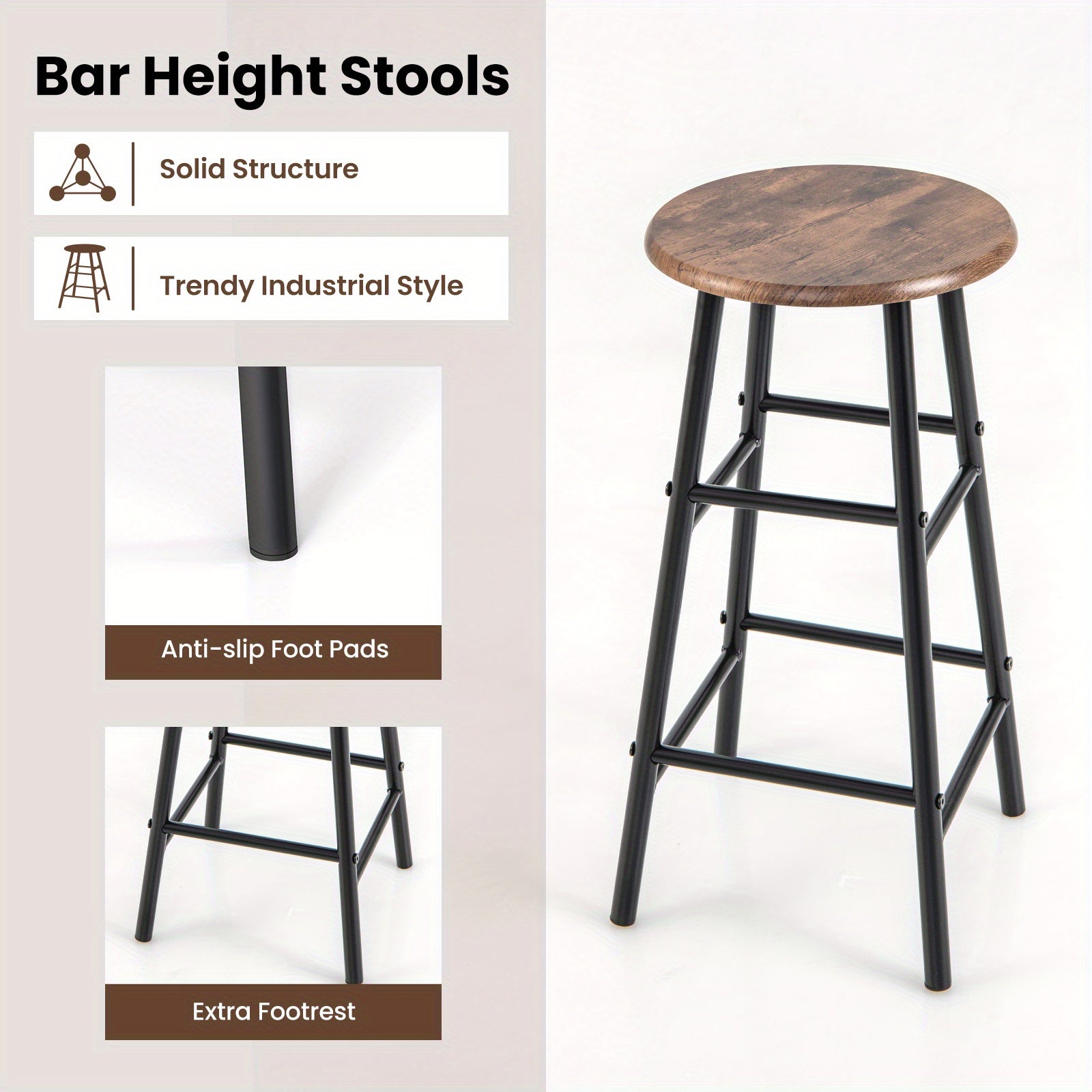 Ensemble de bar 3 pièces GOFLAME