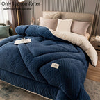 1pc Contemporary Quilted Comforter, Medium Weight Polyester 100% with Microfiber Filling, Machine Washable, All-Season Multipurpose Bedding for Bedroom & Guest Room - No Pillowcase Included