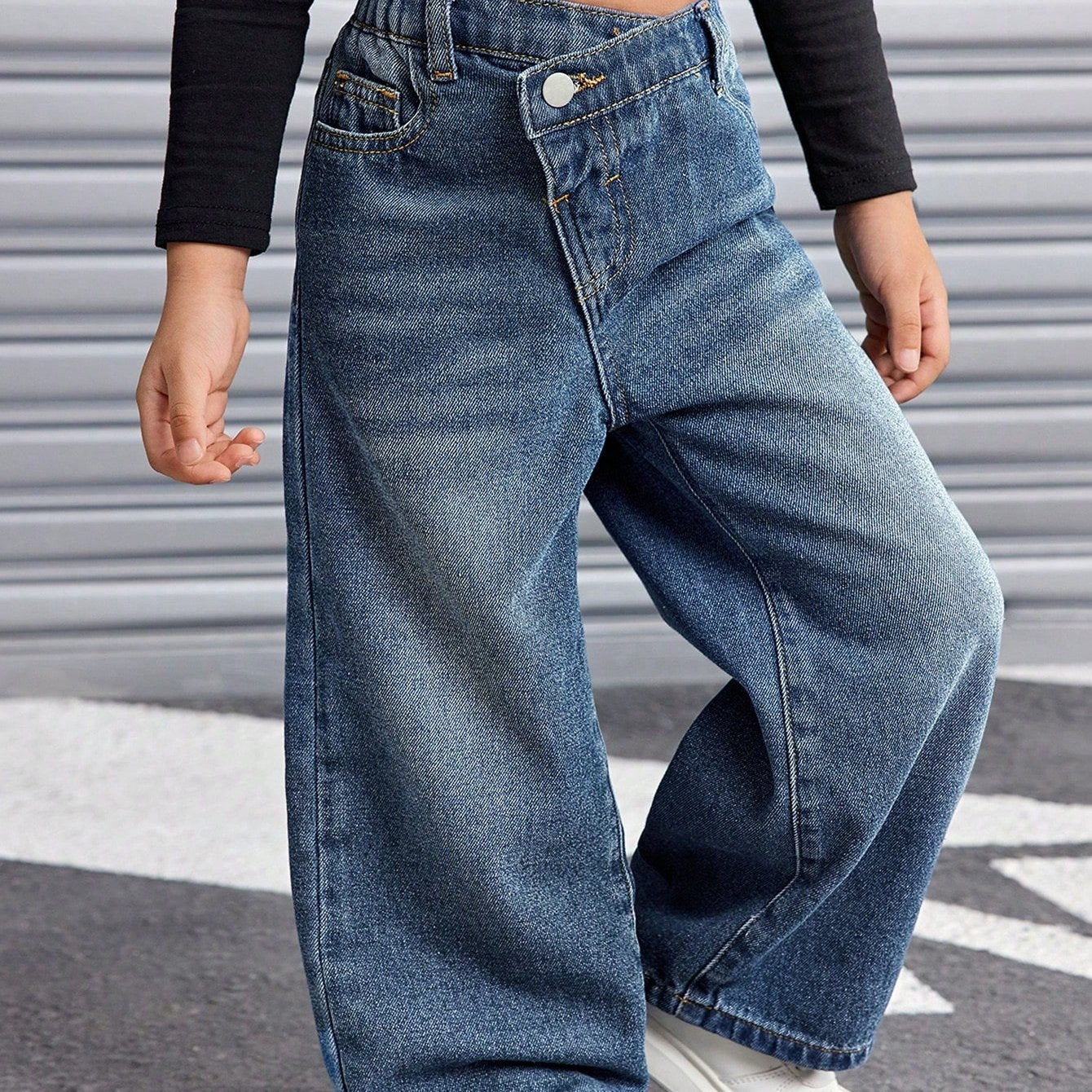 Pantalon denim Y2K