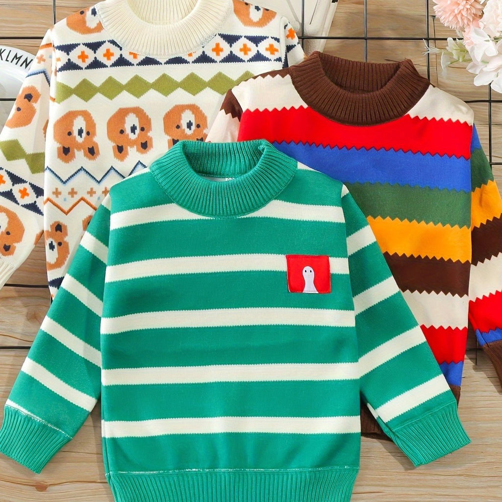 Ensemble de trois pulls