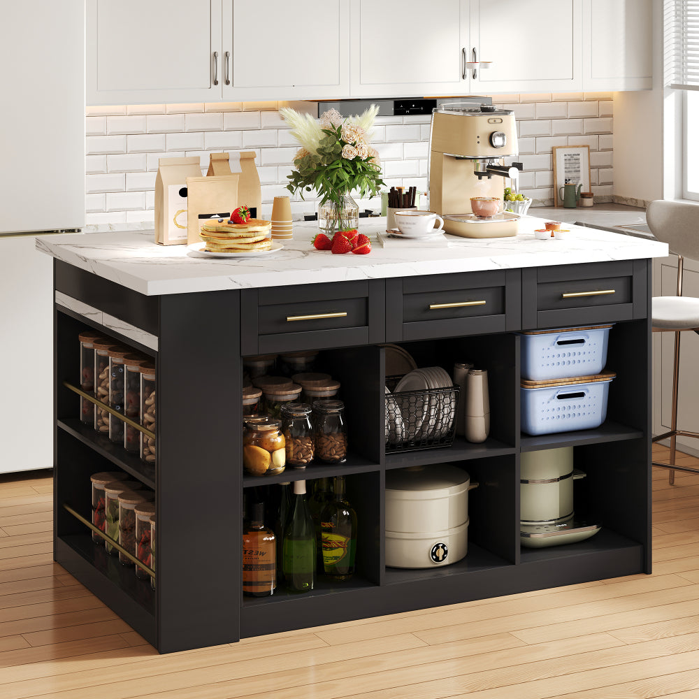 îlot de cuisine multifonctionnel