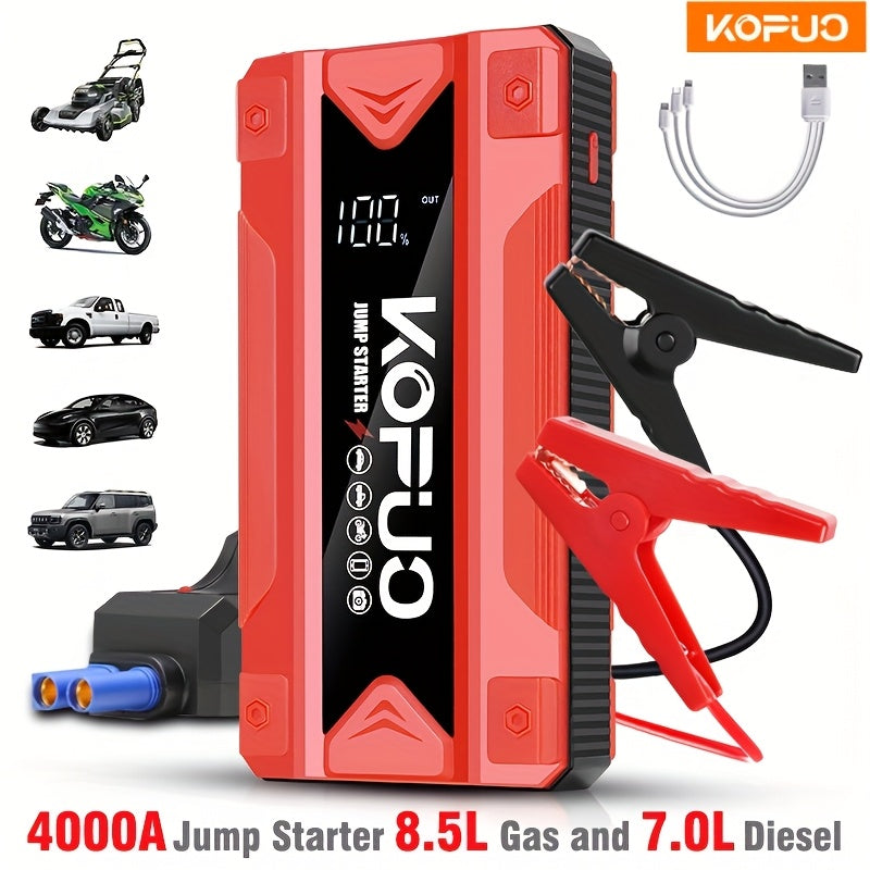Car Jump Starter Battery 4000A