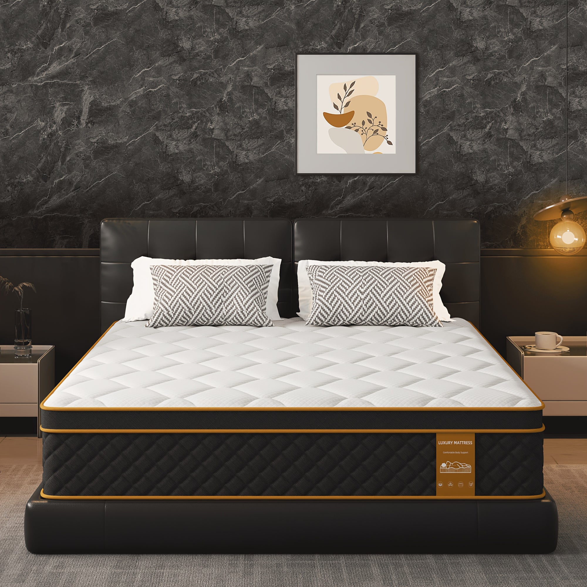 Matelas hybride JAJALUYA 10 pouces