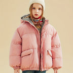 Boys & Girls Thickened Winter Jacket with Hood