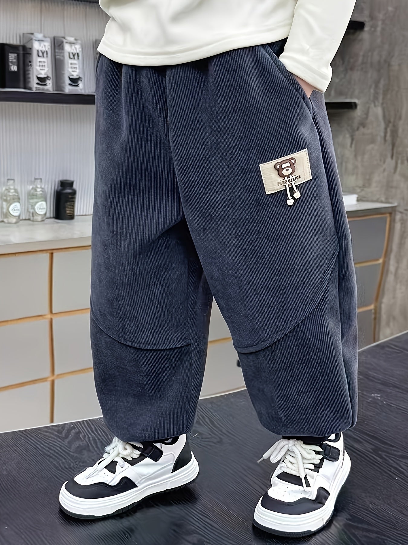 Pantalon d'hiver en velours