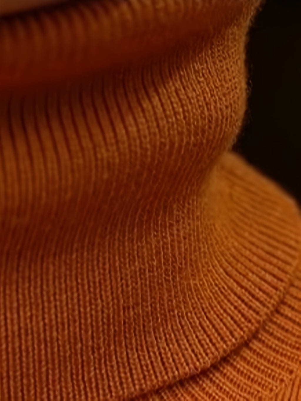 Pull col roulé casual pour homme