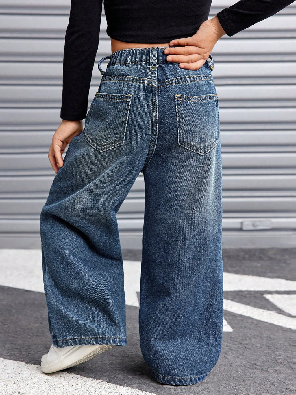 Pantalon denim Y2K