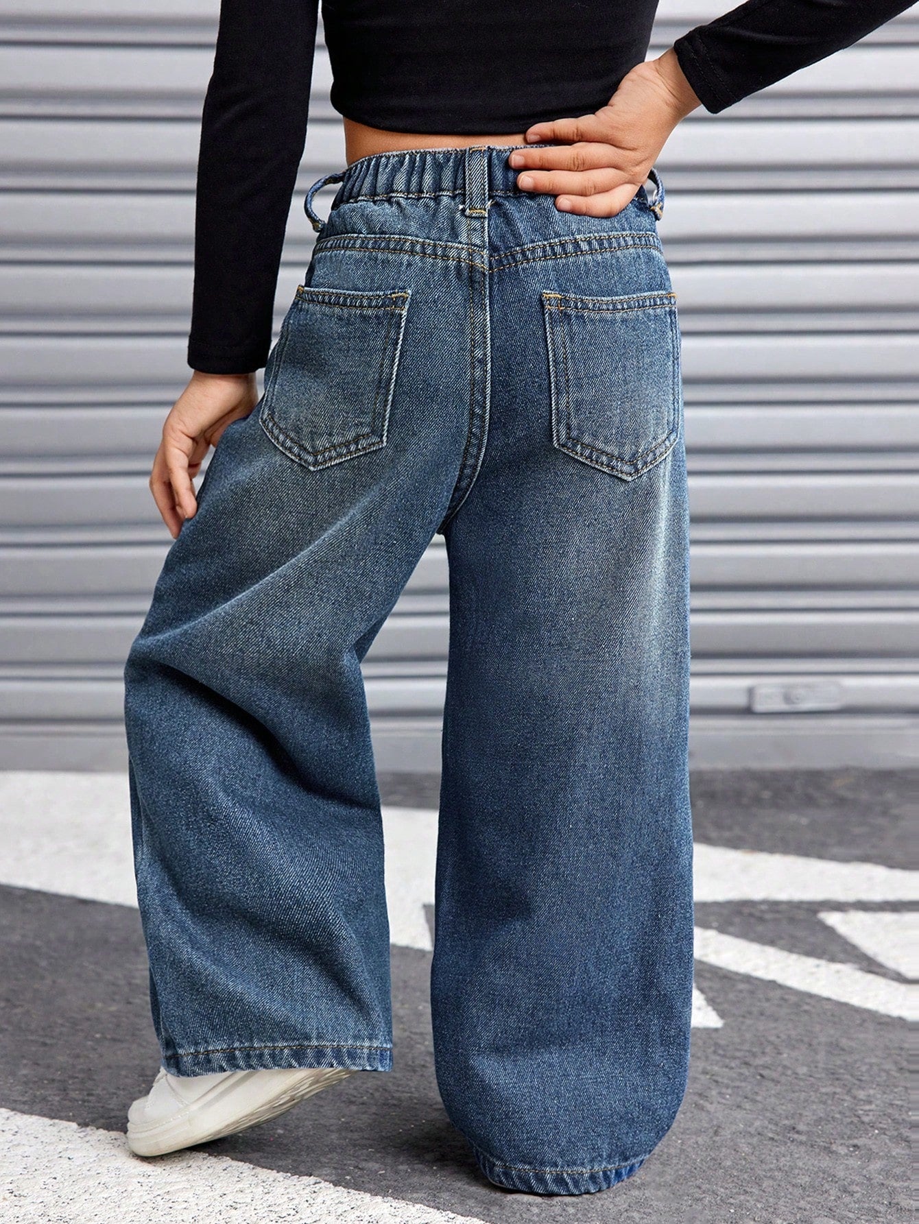 Pantalon denim Y2K