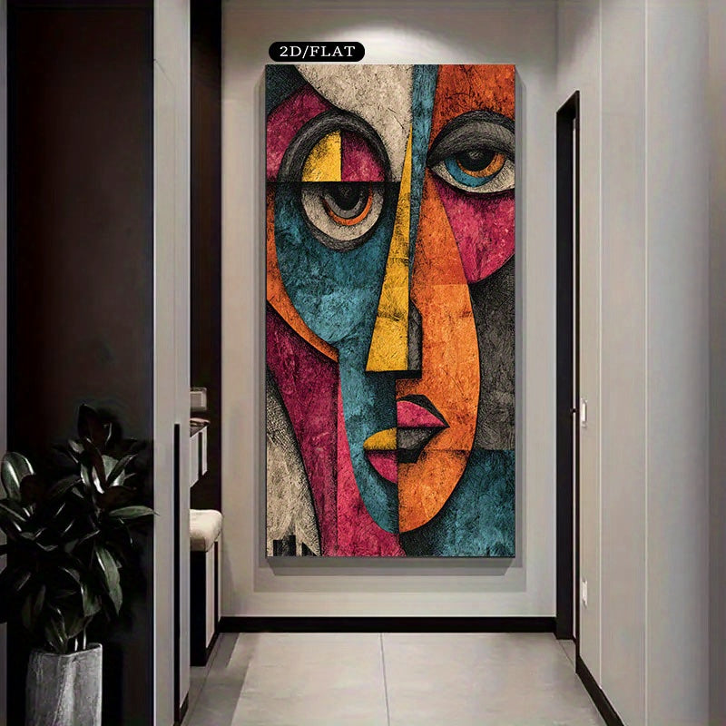 Toile murale abstraite