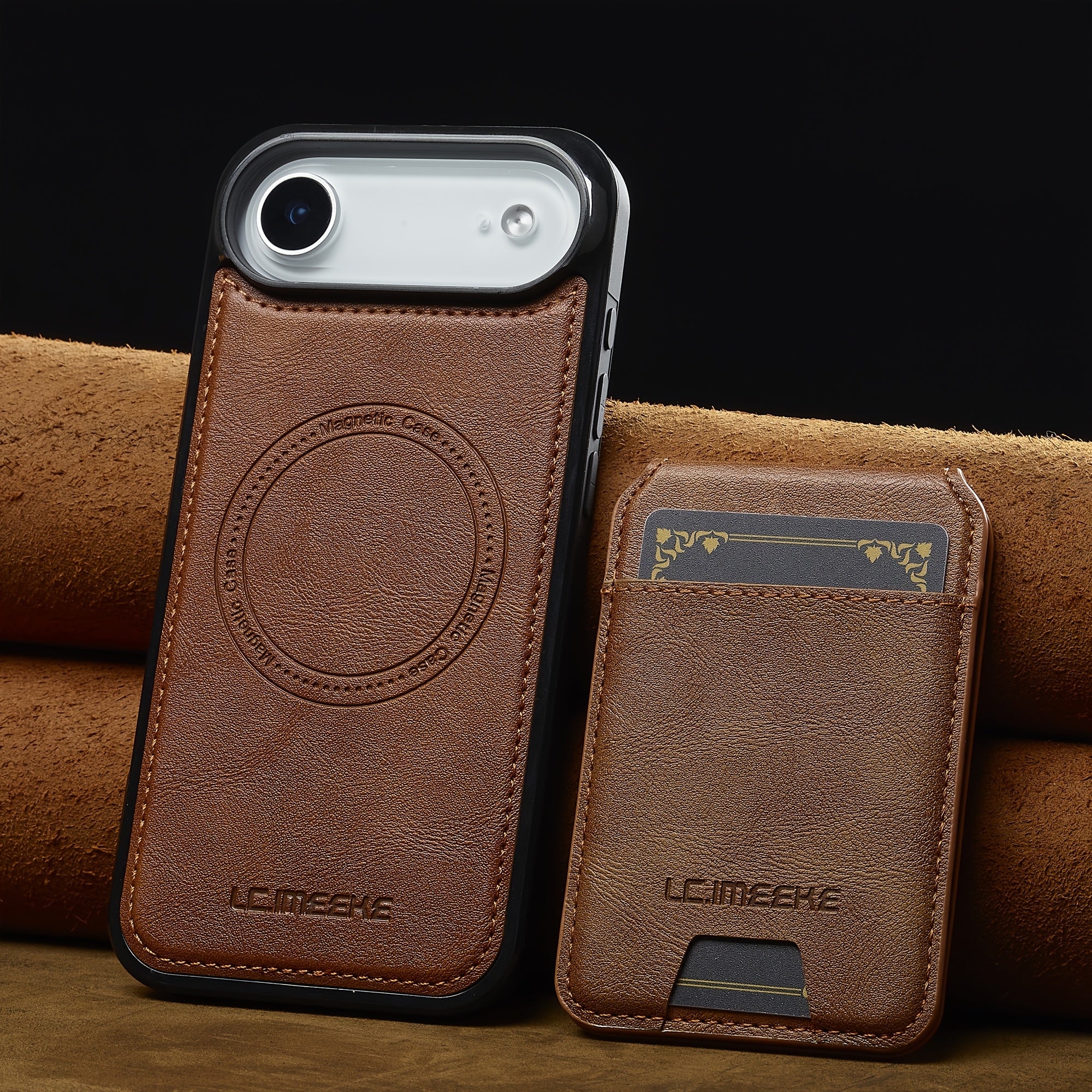 Coque portefeuille magnétique détachable