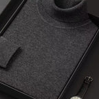 Pull col roulé casual pour homme