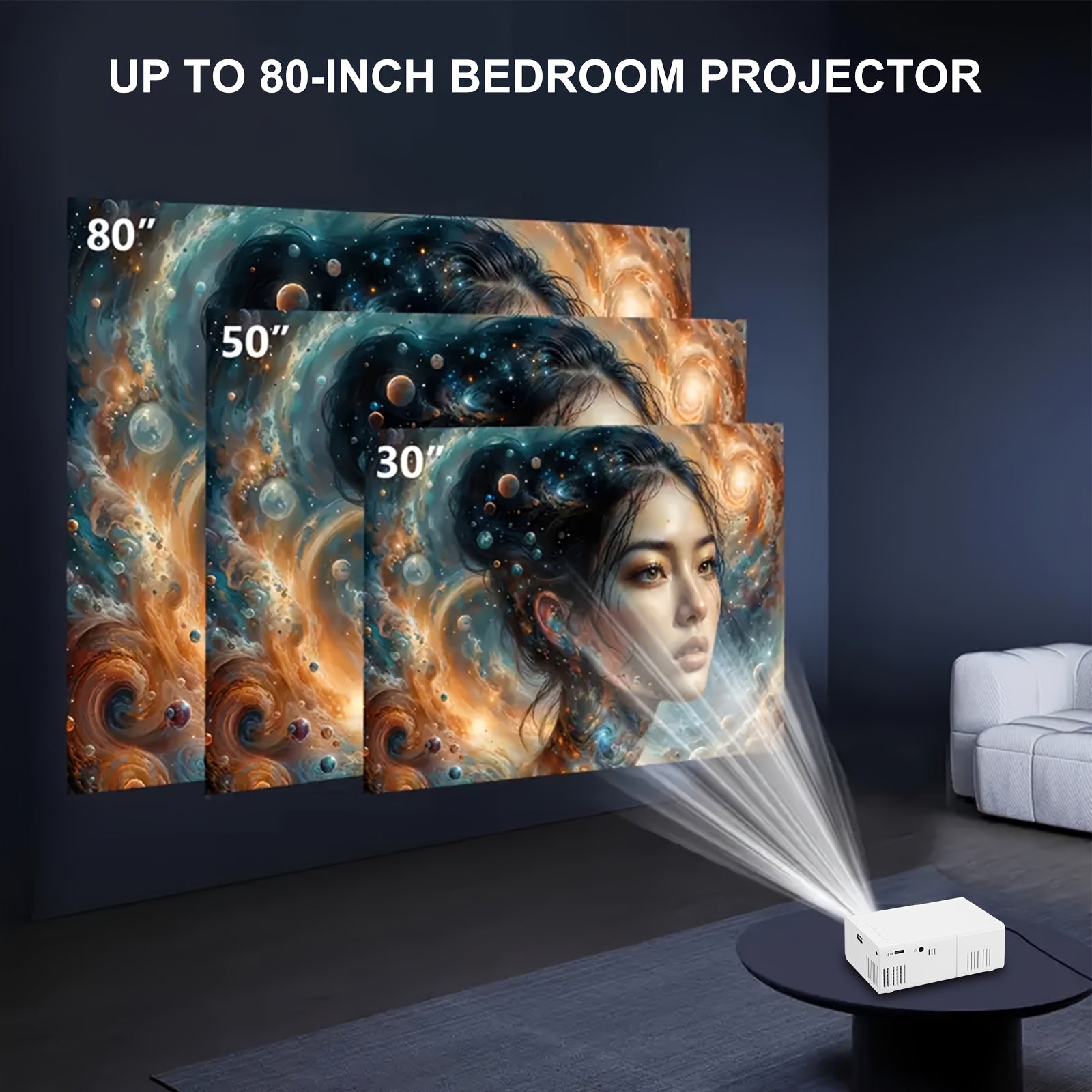 Projecteur portable intelligent ZNLYRION