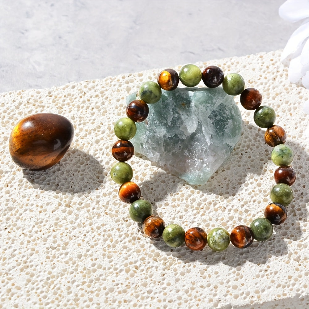 Bracelet with Tiger Eye Stone