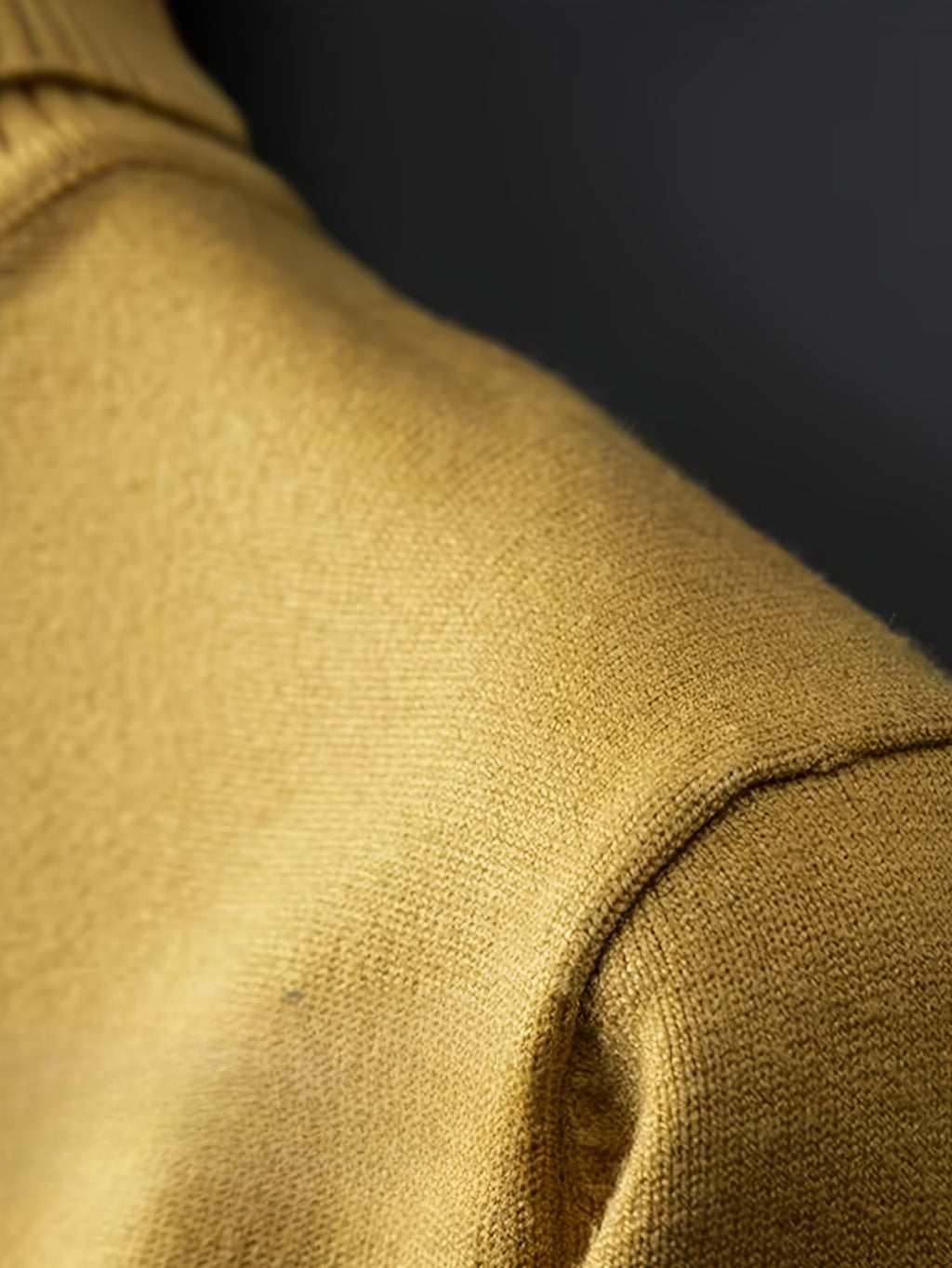 Pull col roulé casual pour homme