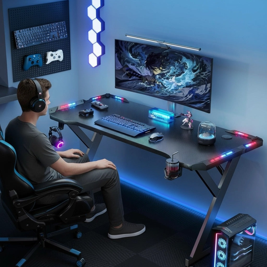 Bureau de jeu VIVENTA 101.6 cm Large