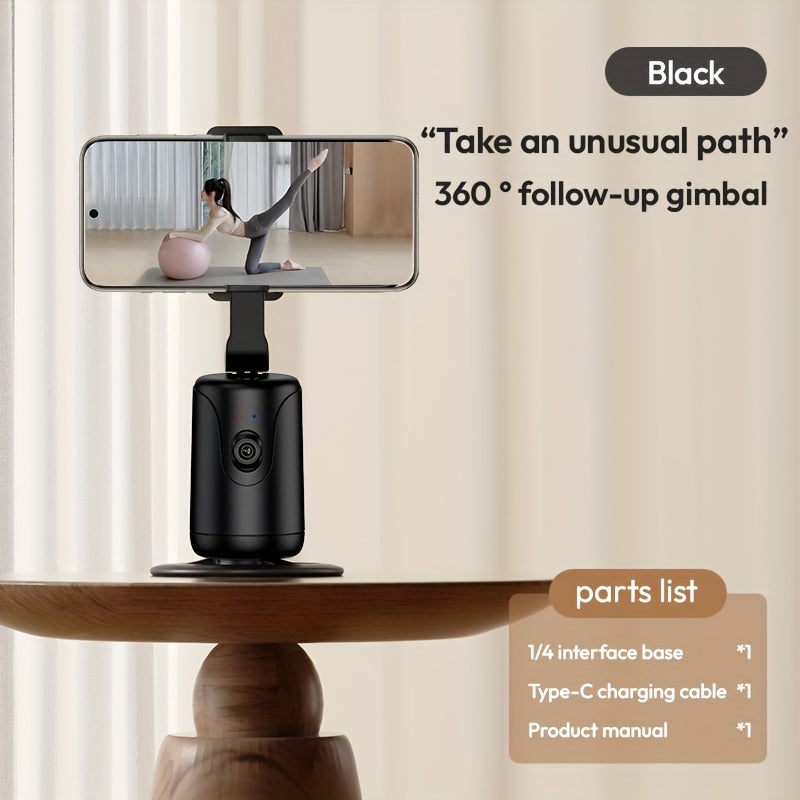 Auto Face Tracking Tripod, Foldable 360°