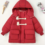 Girls' Winter Warm Hooded