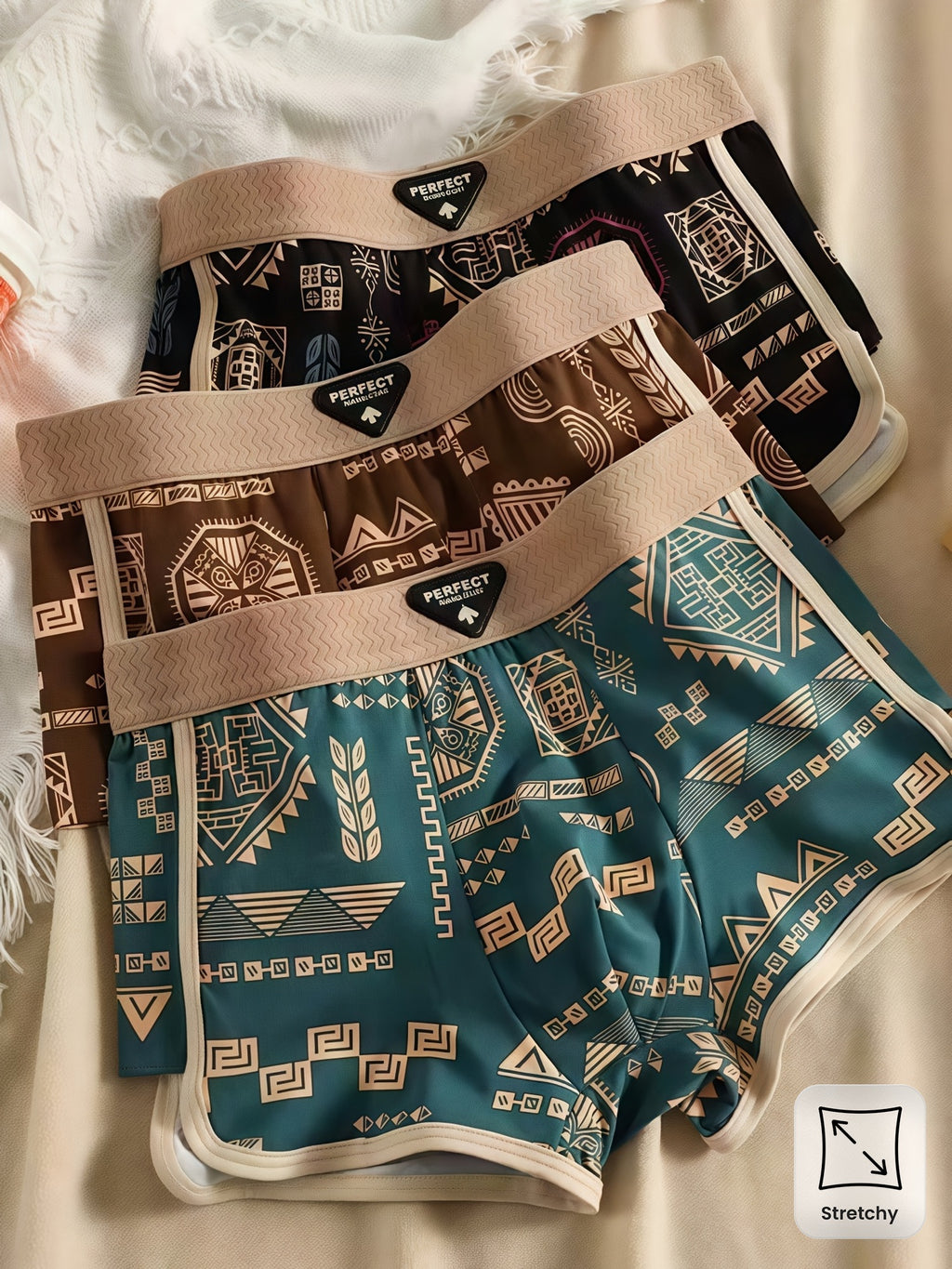 Men'S Comfortable & Breathable Boxer Briefs