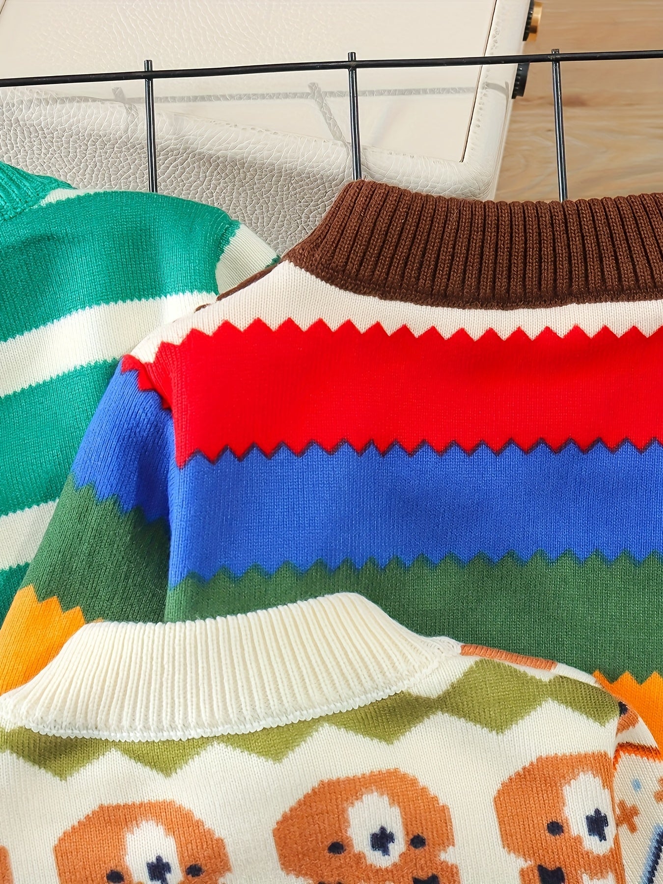 Ensemble de trois pulls d'hiver