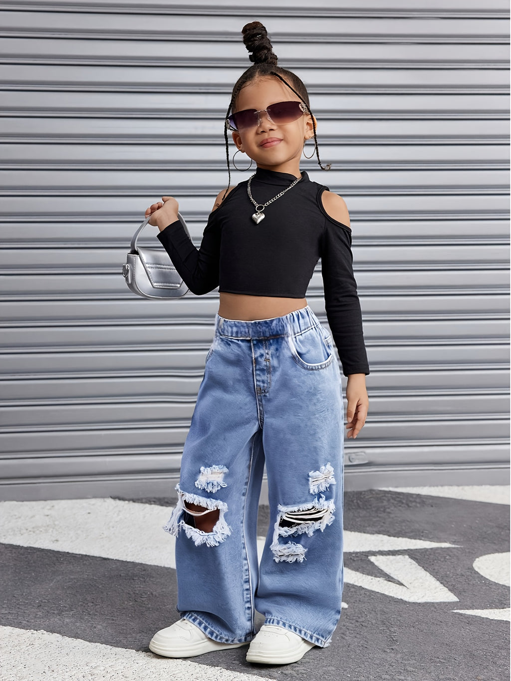 Jean Denim Déchiré