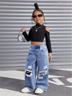 Jean Denim Déchiré