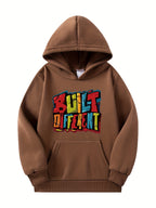 Boys' Casual Hooded Sweatshirt