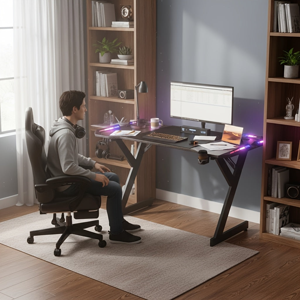 Bureau de jeu VIVENTA 101.6 cm Large