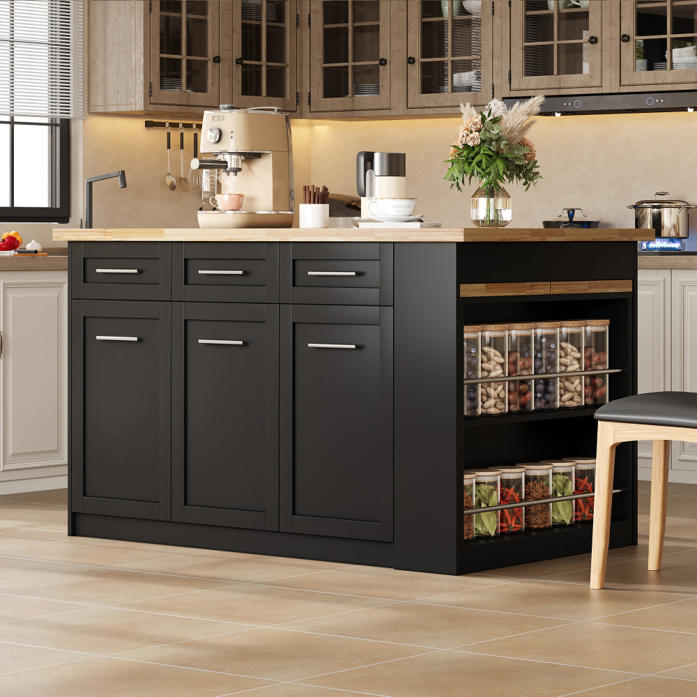 îlot de cuisine multifonctionnel