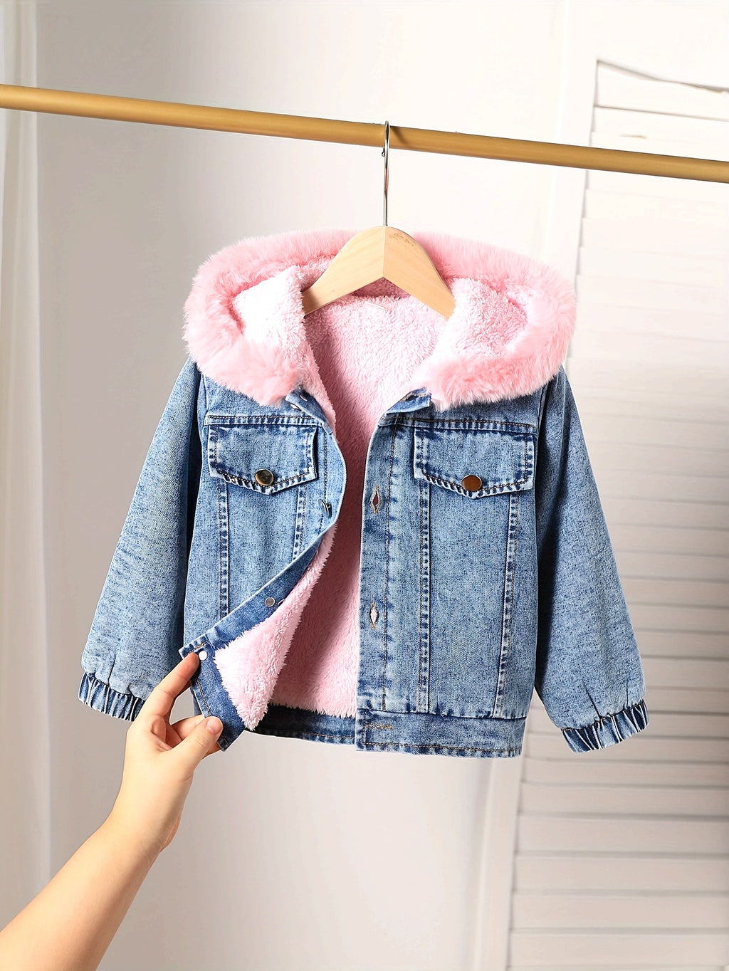 Girls' Autumn and Winter Fashion Hooded