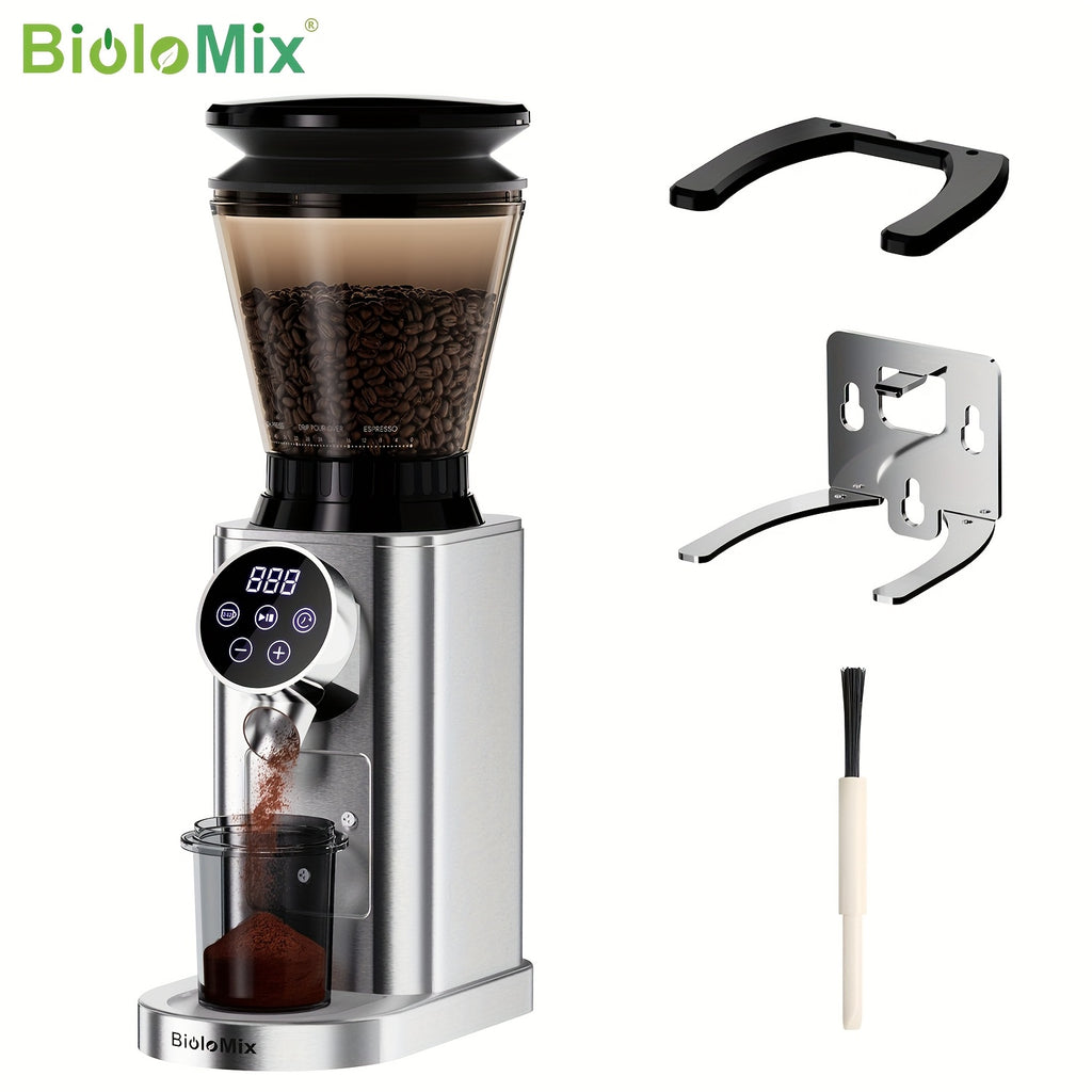 BIOLOMIX 150W Conical Burr Coffee Grinder