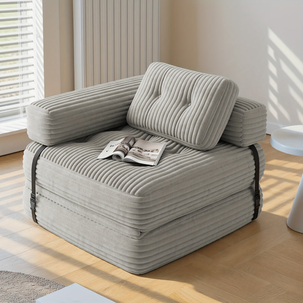 Canapé-lit 2-en-1 convertible