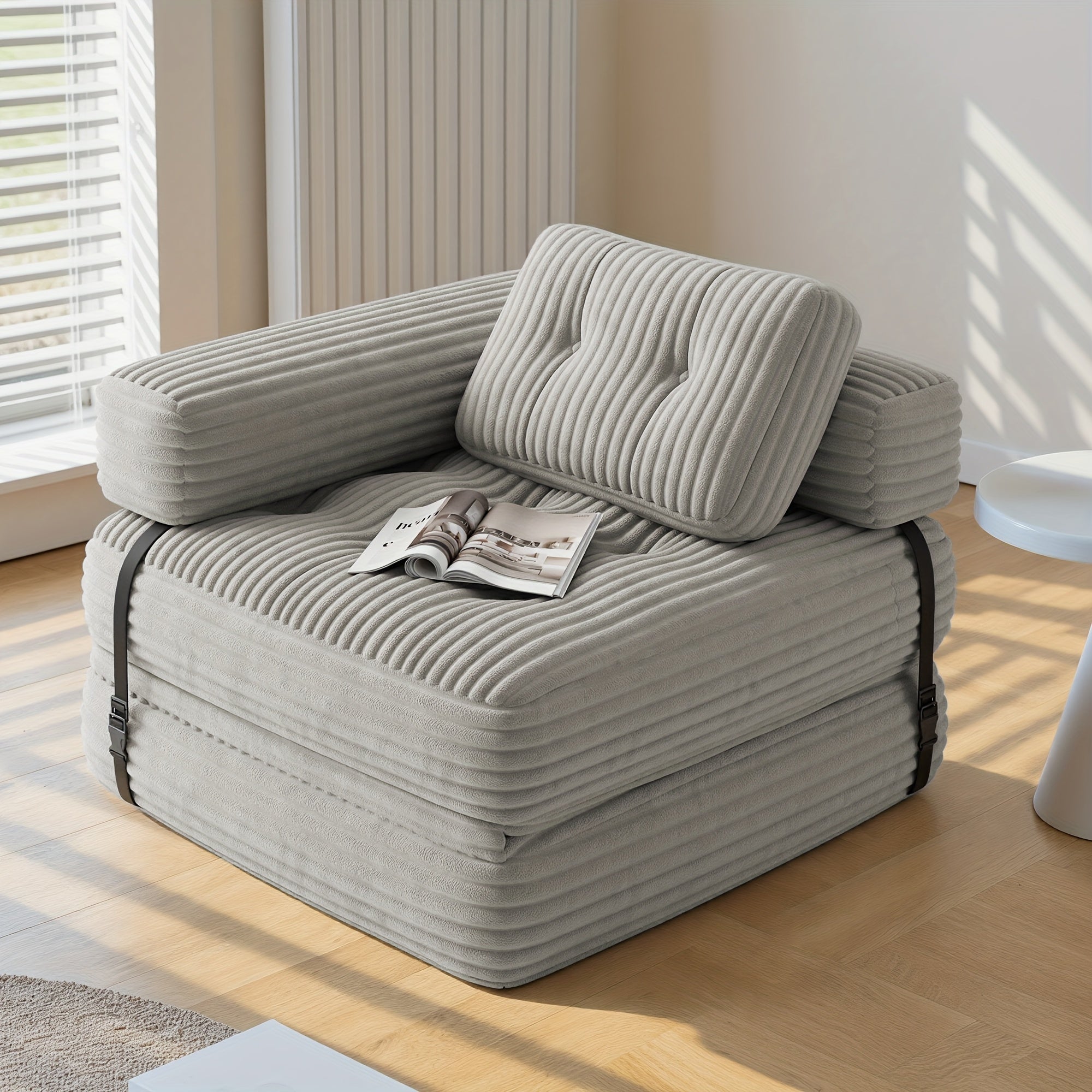 Canapé-lit 2-en-1 convertible