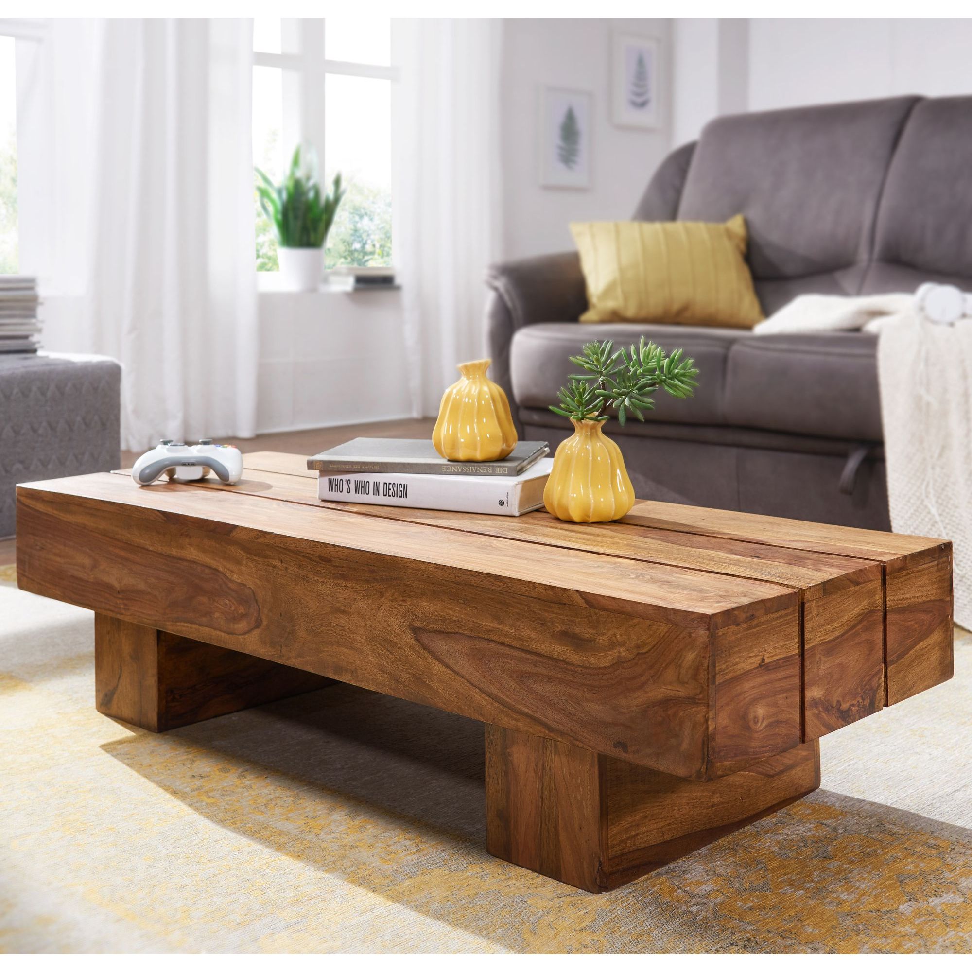 Table basse en bois