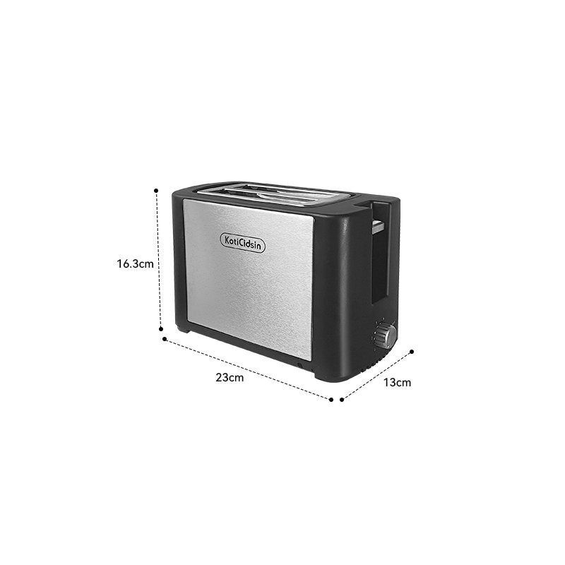 750W Toaster with 2 Extra-Wide Slots, 6 Browning Levels, Removable Crumb Tray, Automatic Ejection