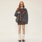 Cardigan rétro américain