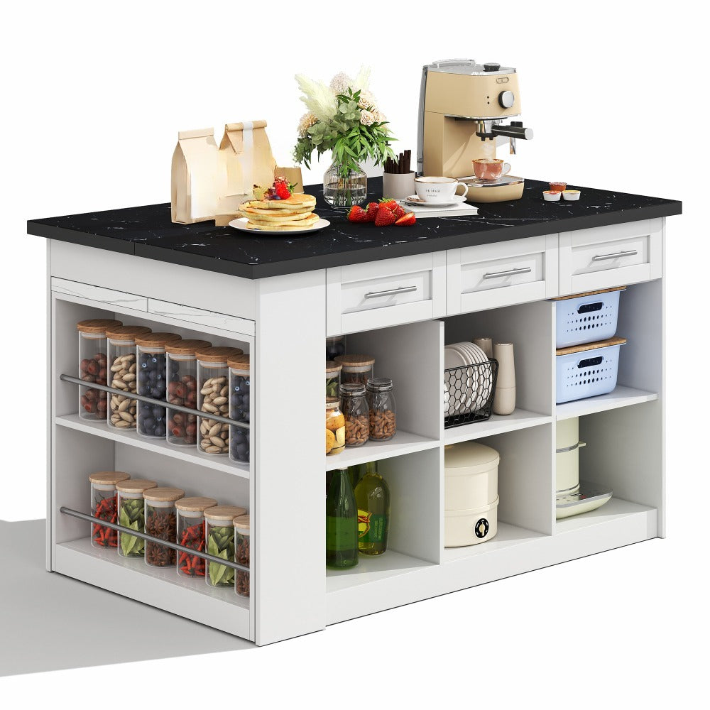 îlot de cuisine multifonctionnel